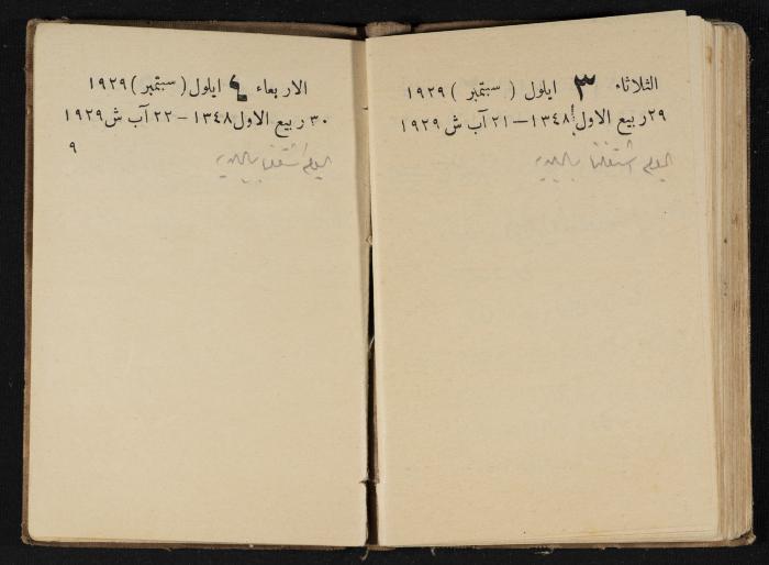 Abdel-Rahman al-Haj Ibrahim Diaries, Tulkarm, 1929