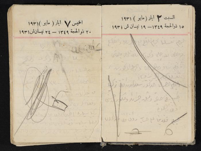 مذكرات عبدالرحمن الحاج إبراهيم، طولكرم، 1931