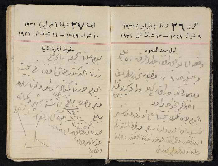 مذكرات عبدالرحمن الحاج إبراهيم، طولكرم، 1931