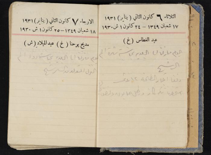 مذكرات عبدالرحمن الحاج إبراهيم، طولكرم، 1931