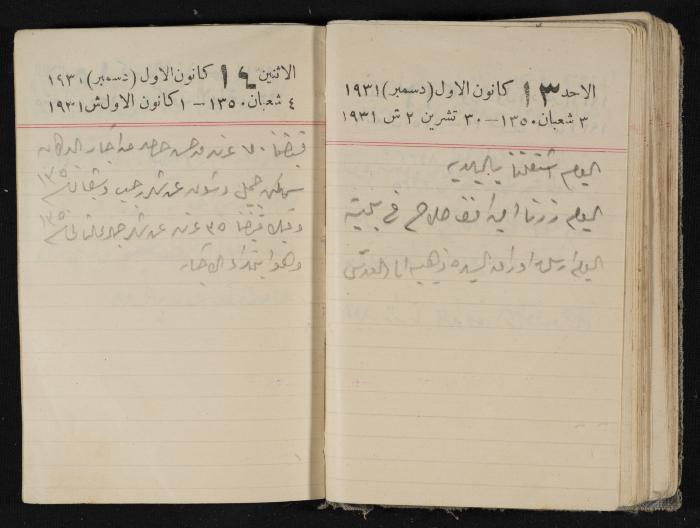 مذكرات عبدالرحمن الحاج إبراهيم، طولكرم، 1931