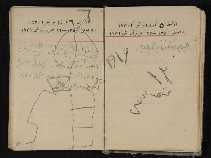 مذكرات عبدالرحمن الحاج إبراهيم، طولكرم، 1931