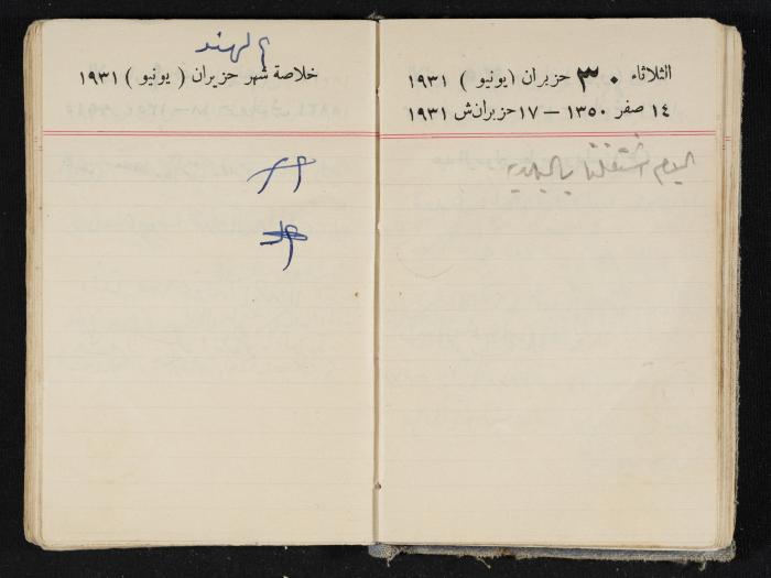 مذكرات عبدالرحمن الحاج إبراهيم، طولكرم، 1931
