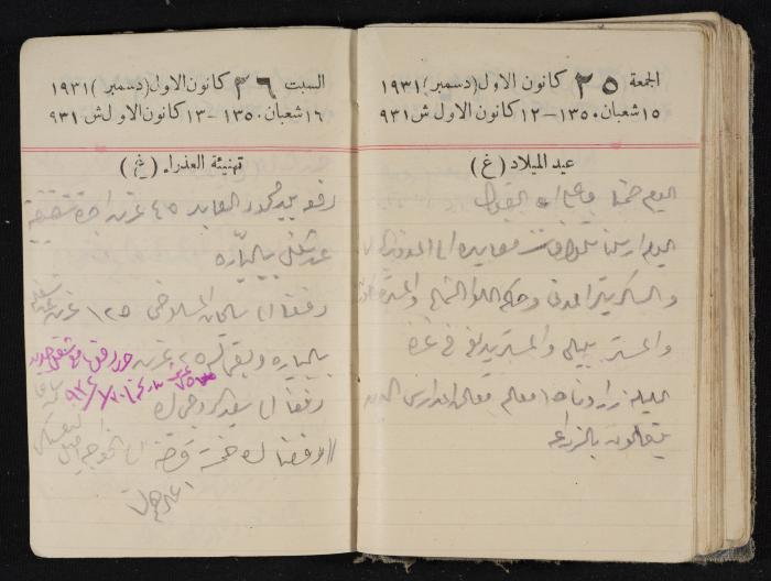مذكرات عبدالرحمن الحاج إبراهيم، طولكرم، 1931