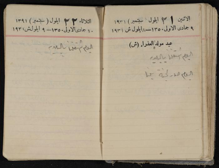 مذكرات عبدالرحمن الحاج إبراهيم، طولكرم، 1931