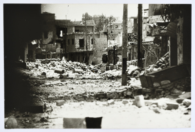 A View of Destruction, Burj al-Barajneh Camp, 1985- 1986
