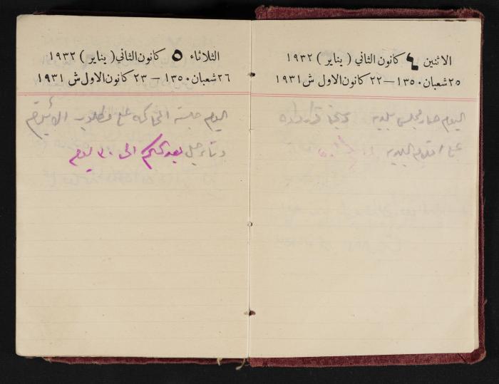 Abdel-Rahman al-Haj Ibrahim Diaries, Tulkarm, 1932