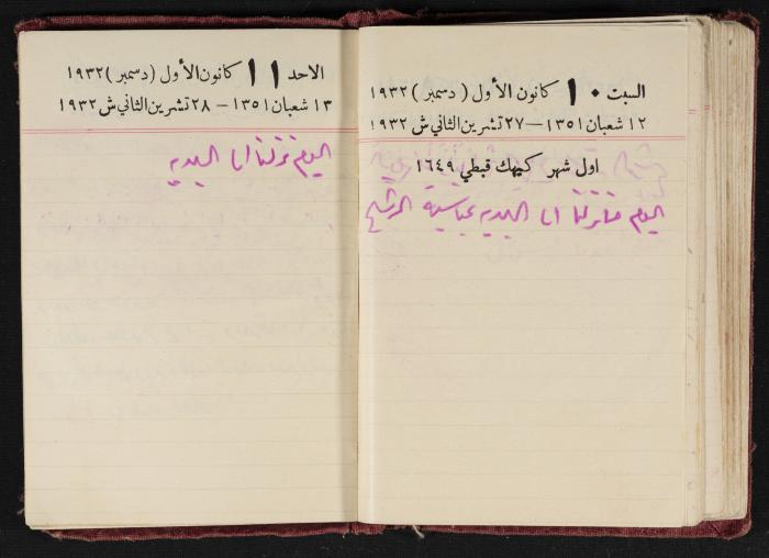 Abdel-Rahman al-Haj Ibrahim Diaries, Tulkarm, 1932