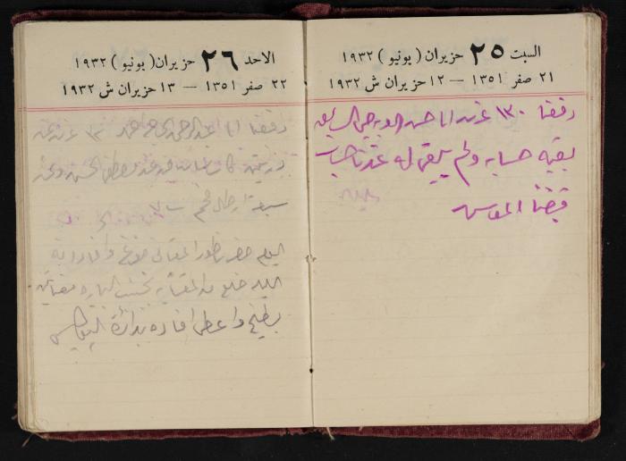 Abdel-Rahman al-Haj Ibrahim Diaries, Tulkarm, 1932