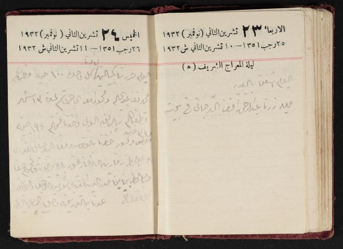 Abdel-Rahman al-Haj Ibrahim Diaries, Tulkarm, 1932