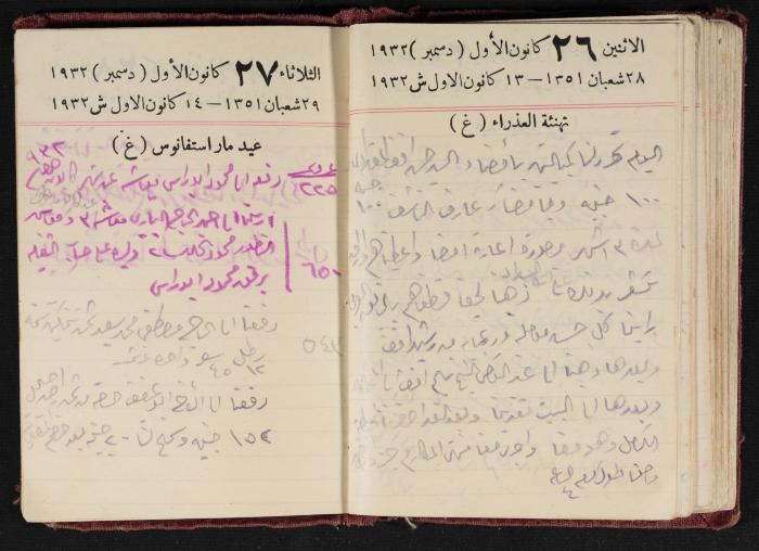 Abdel-Rahman al-Haj Ibrahim Diaries, Tulkarm, 1932