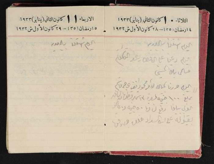 Abdel-Rahman al-Haj Ibrahim Diaries, Tulkarm, 1933
