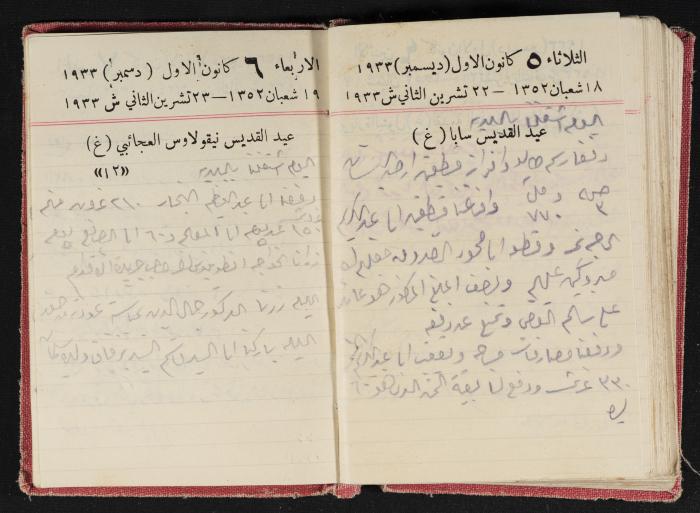 Abdel-Rahman al-Haj Ibrahim Diaries, Tulkarm, 1933