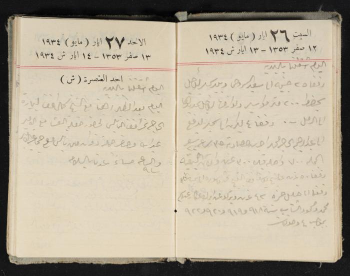 Abdel-Rahman al-Haj Ibrahim Diaries, Tulkarm, 1934