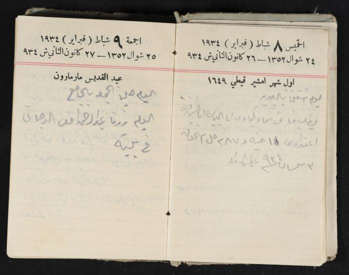 Abdel-Rahman al-Haj Ibrahim Diaries, Tulkarm, 1934