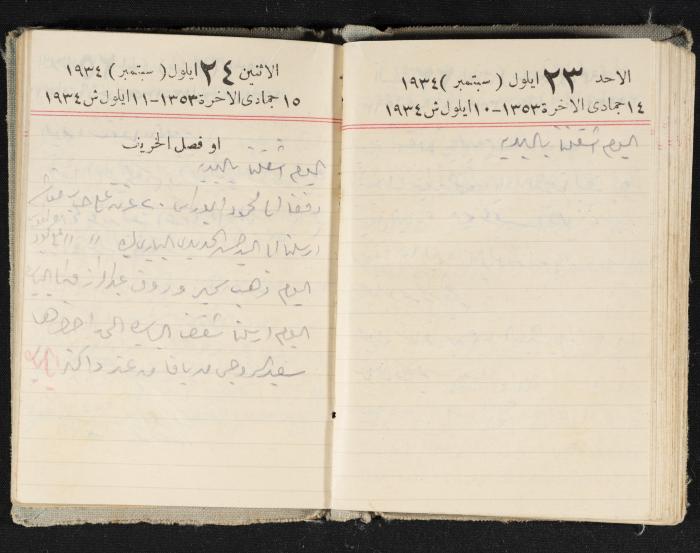 Abdel-Rahman al-Haj Ibrahim Diaries, Tulkarm, 1934