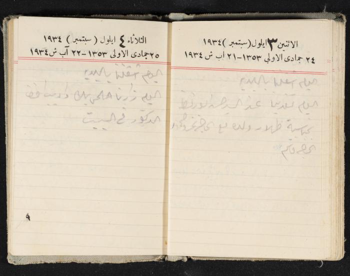 Abdel-Rahman al-Haj Ibrahim Diaries, Tulkarm, 1934