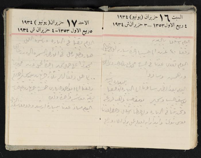 Abdel-Rahman al-Haj Ibrahim Diaries, Tulkarm, 1934