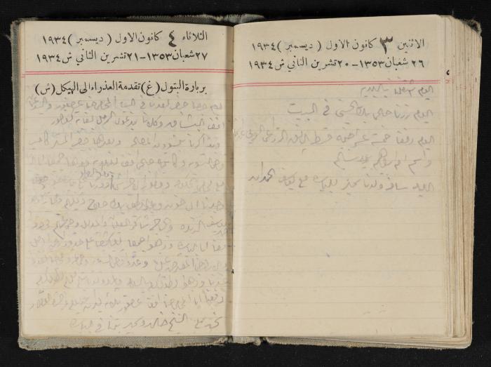 Abdel-Rahman al-Haj Ibrahim Diaries, Tulkarm, 1934
