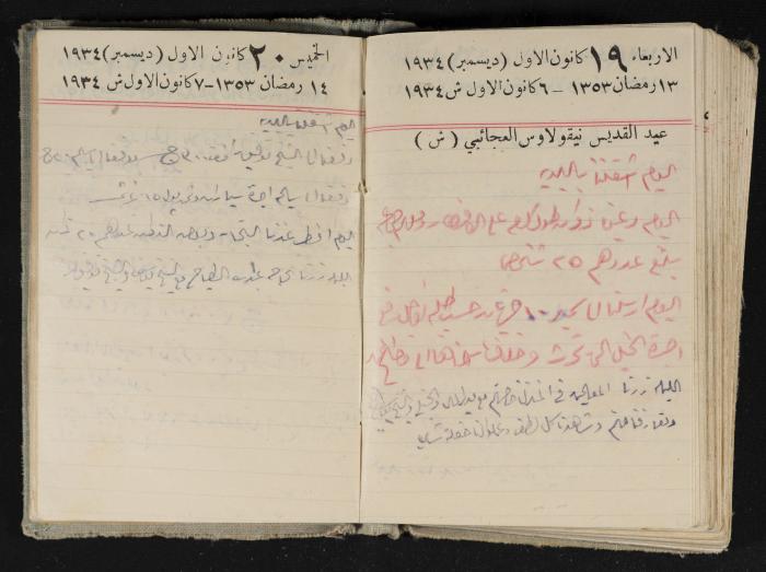 Abdel-Rahman al-Haj Ibrahim Diaries, Tulkarm, 1934