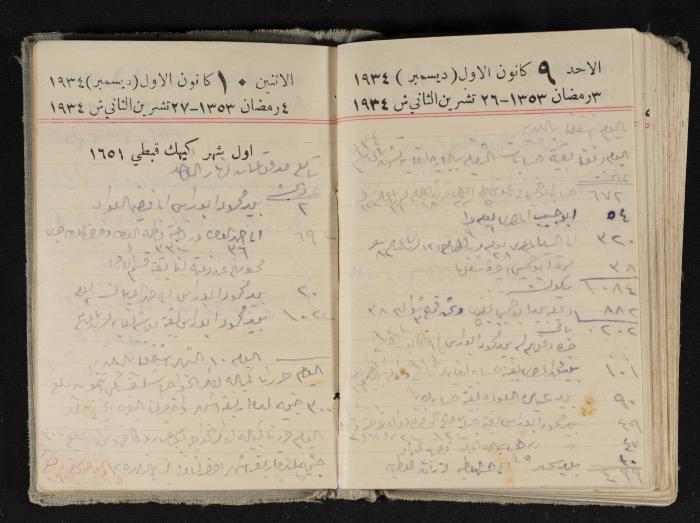 Abdel-Rahman al-Haj Ibrahim Diaries, Tulkarm, 1934