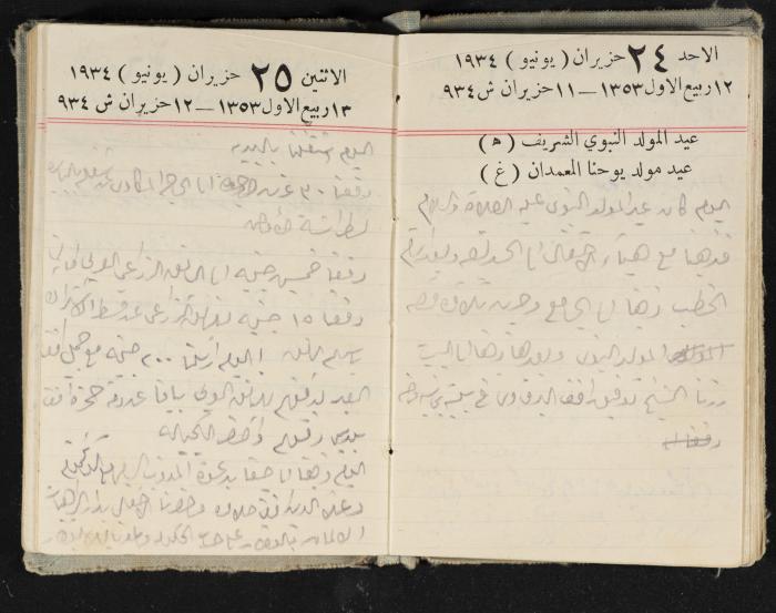 Abdel-Rahman al-Haj Ibrahim Diaries, Tulkarm, 1934