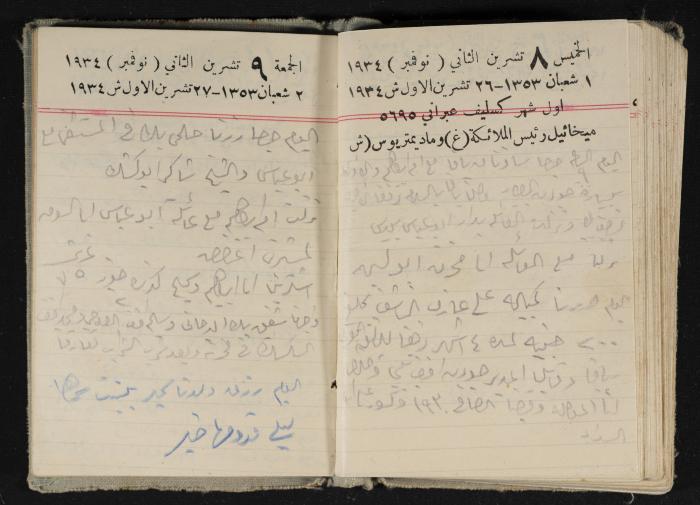 Abdel-Rahman al-Haj Ibrahim Diaries, Tulkarm, 1934