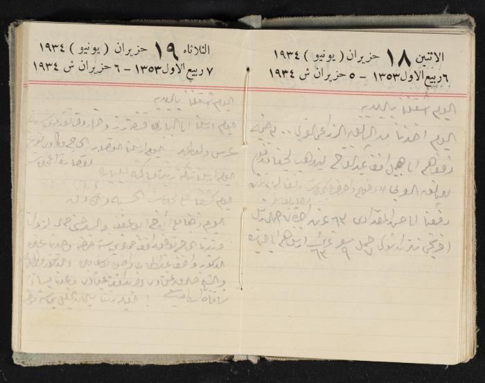 Abdel-Rahman al-Haj Ibrahim Diaries, Tulkarm, 1934