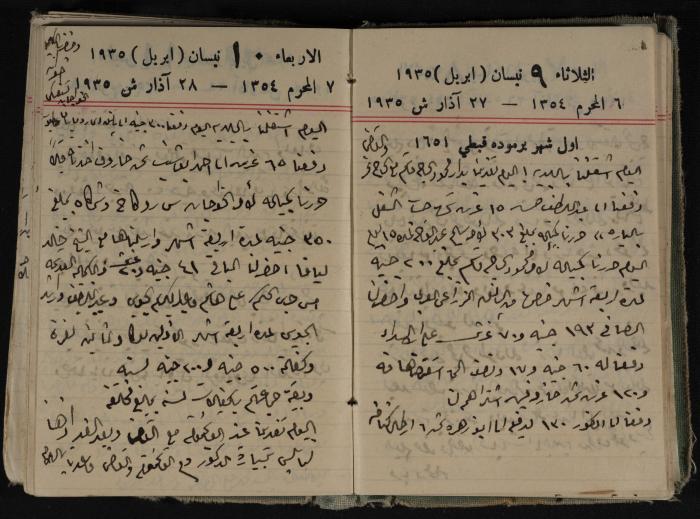 Abdel-Rahman al-Haj Ibrahim Diaries, Tulkarm, 1935