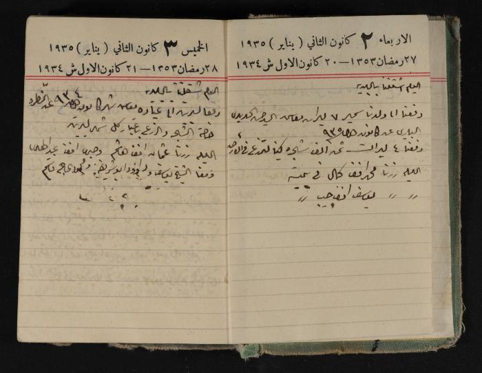 Abdel-Rahman al-Haj Ibrahim Diaries, Tulkarm, 1935