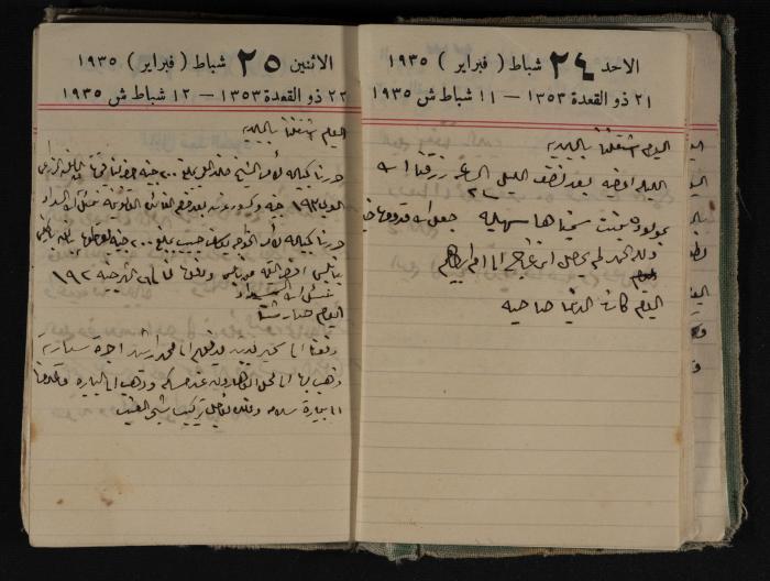 Abdel-Rahman al-Haj Ibrahim Diaries, Tulkarm, 1935