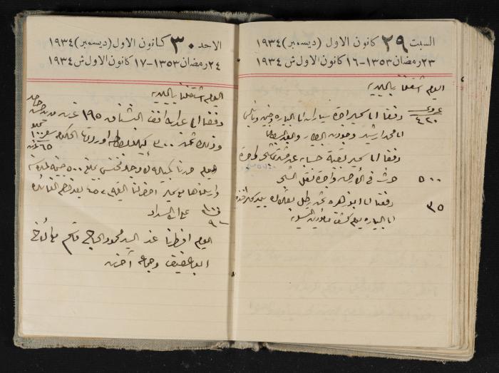 Abdel-Rahman al-Haj Ibrahim Diaries, Tulkarm, 1934