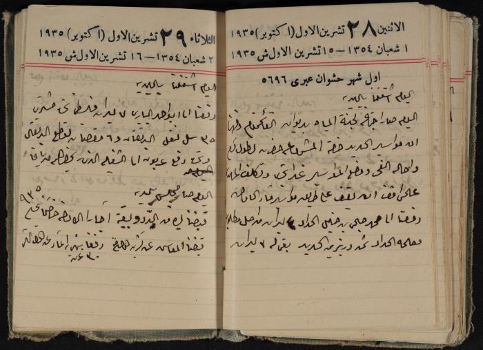 Abdel-Rahman al-Haj Ibrahim Diaries, Tulkarm, 1935
