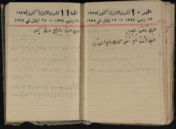 Abdel-Rahman al-Haj Ibrahim Diaries, Tulkarm, 1935
