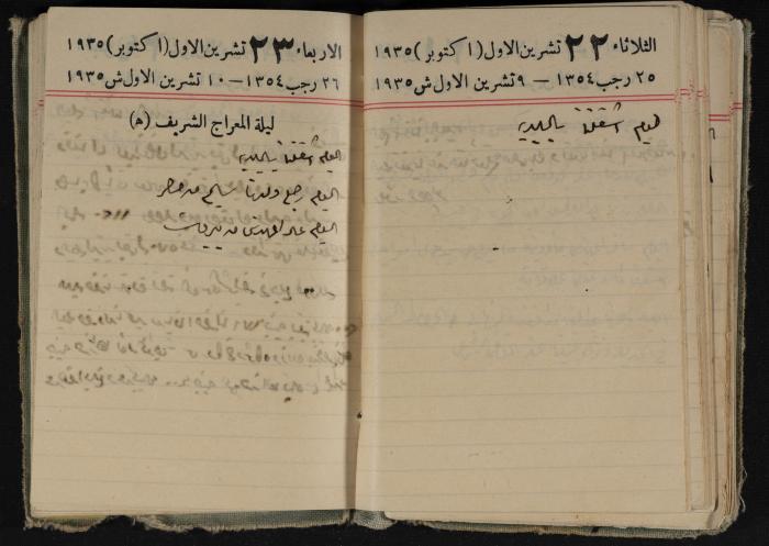 Abdel-Rahman al-Haj Ibrahim Diaries, Tulkarm, 1935