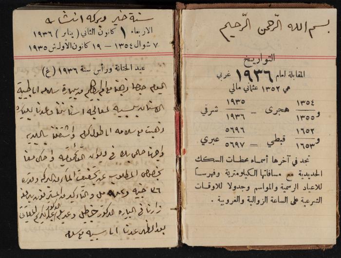 مذكرات عبدالرحمن الحاج إبراهيم، طولكرم، 1936