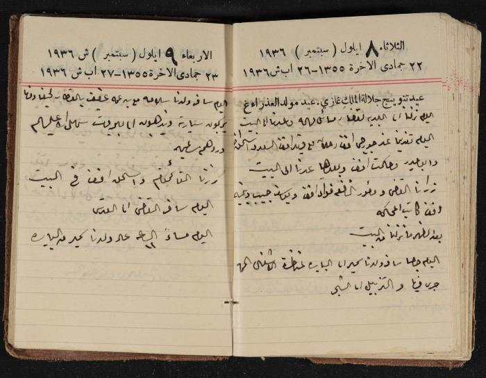 مذكرات عبدالرحمن الحاج إبراهيم، طولكرم، 1936