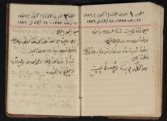 مذكرات عبدالرحمن الحاج إبراهيم، طولكرم، 1936