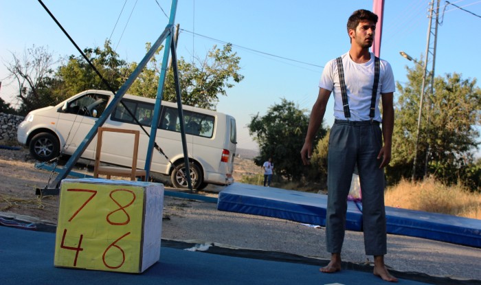 A Glimpse of the Palestinian Circus School's Show During the Birzeit Heritage Week
