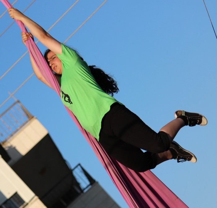 A Glimpse of the Palestinian Circus School's Show During the Birzeit Heritage Week