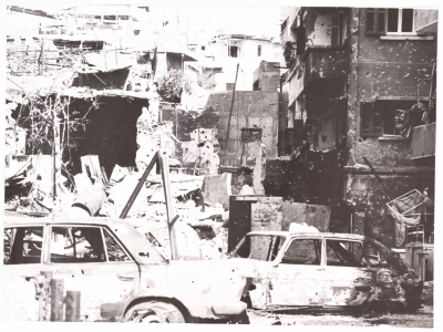 A View of Destruction, Burj al-Barajneh Camp, 1985- 1987
