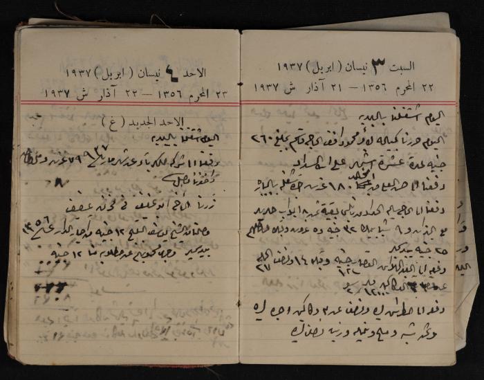 مذكرات عبد الرحمن الحاج إبراهيم، طولكرم، 1937