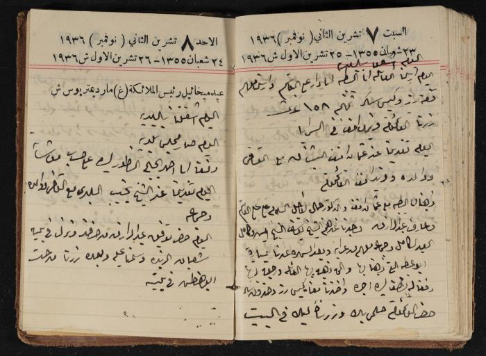 مذكرات عبدالرحمن الحاج إبراهيم، طولكرم، 1936