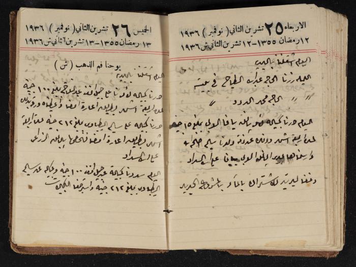 مذكرات عبدالرحمن الحاج إبراهيم، طولكرم، 1936