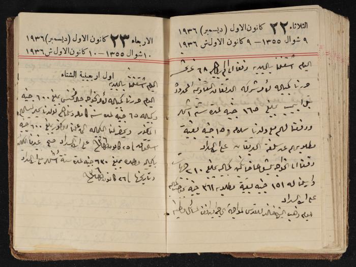 مذكرات عبدالرحمن الحاج إبراهيم، طولكرم، 1936