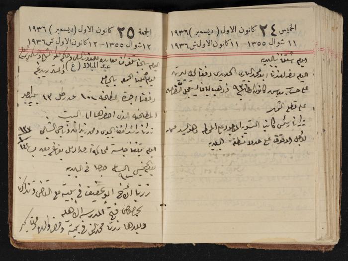 مذكرات عبدالرحمن الحاج إبراهيم، طولكرم، 1936