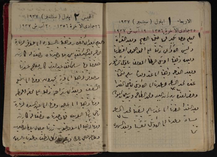 مذكرات عبد الرحمن الحاج إبراهيم، طولكرم، 1937