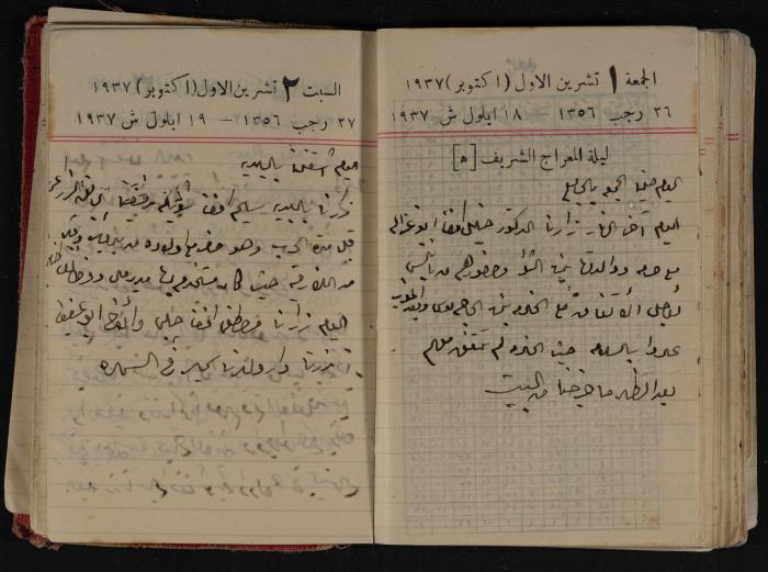 مذكرات عبد الرحمن الحاج إبراهيم، طولكرم، 1937