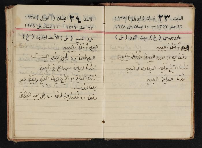 Abdel-Rahman al-Haj Ibrahim Diaries, Tulkarm, 1938