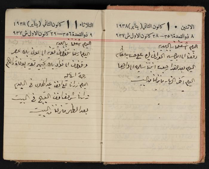 Abdel-Rahman al-Haj Ibrahim Diaries, Tulkarm, 1938